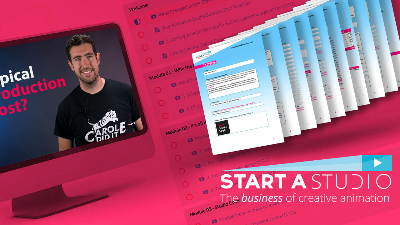Animation studio business plan - start an animation studio today